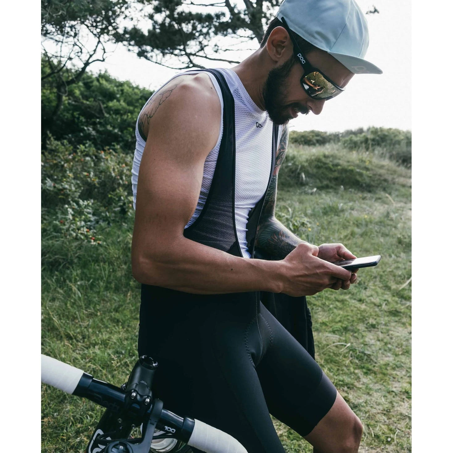 POC Pure Bib Shorts VPDs - Uranium Black/Uranium Black 6 POC Pure Bib Shorts VPDs - Uranium Black/Uranium Black - Afbeelding 6