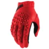 100% Airmatic Handschoen - Rood/Zwart