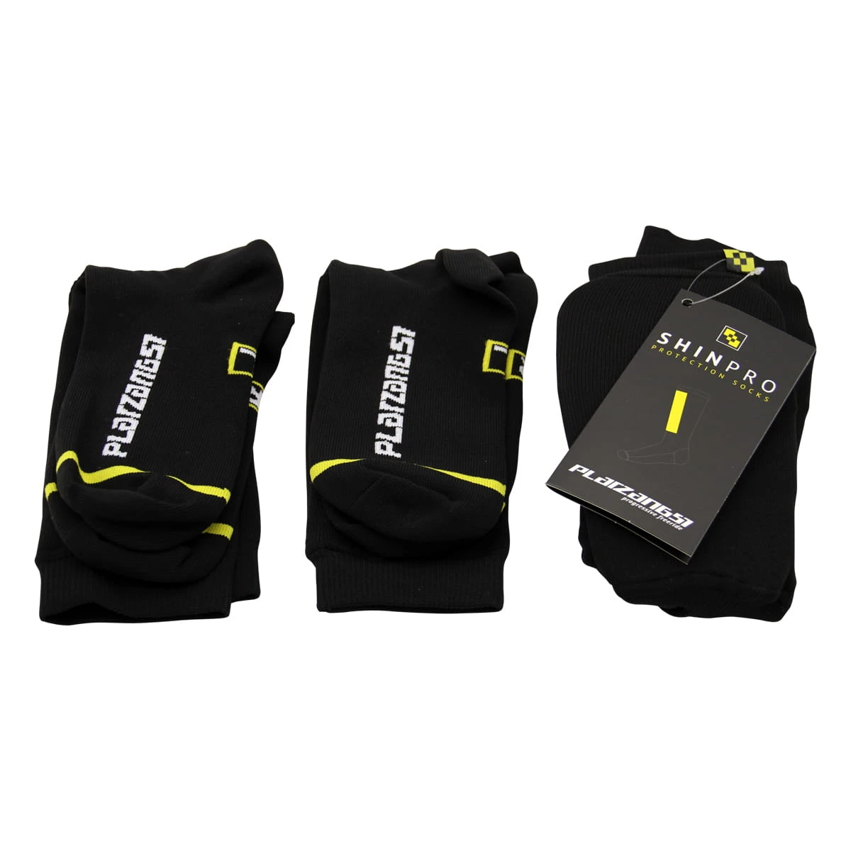 SHIN PRO Sok - 3 Pak - Zwart 3 SHIN PRO Sok - 3 Pak - Zwart - Afbeelding 3