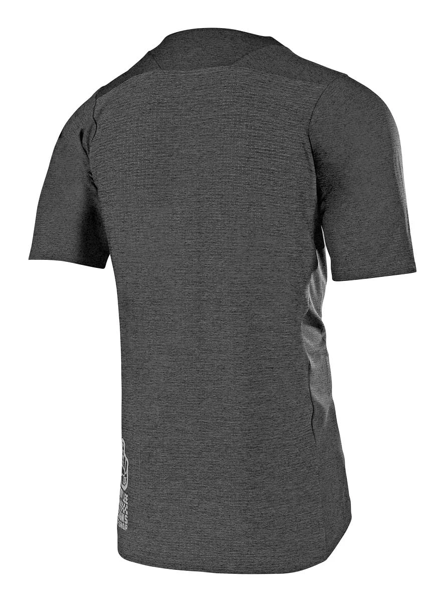 Skyline Jersey Korte Mouw - Grijs 2 Skyline Jersey Korte Mouw - Grijs - Afbeelding 2