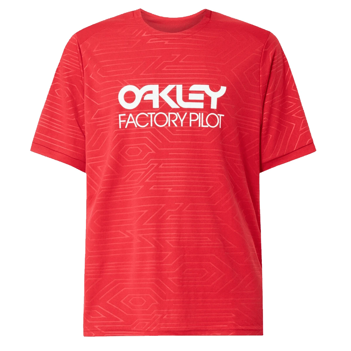 Oakley Pijpleiding Trail T-shirt - Rood 1 Oakley Pijpleiding Trail T-shirt - Rood